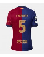 Barcelona Inigo Martinez #5 Hjemmedrakt 2024-25 Korte ermer